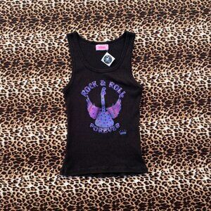 vintage rock n roll tank top